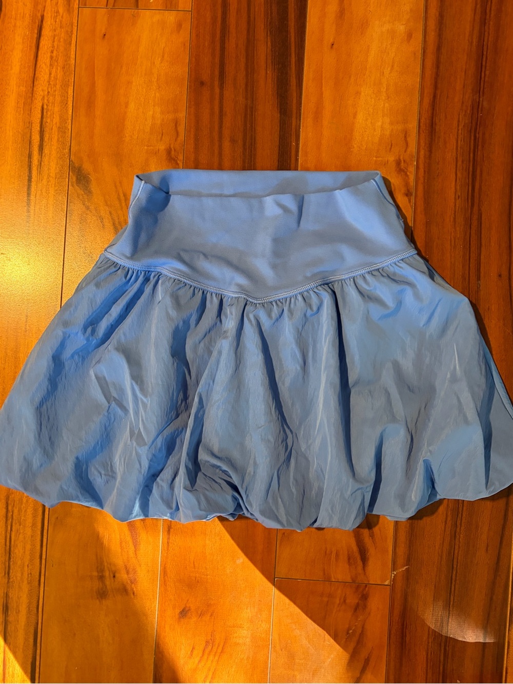 Aeropostale Sky Blue bubble Mini Skirt